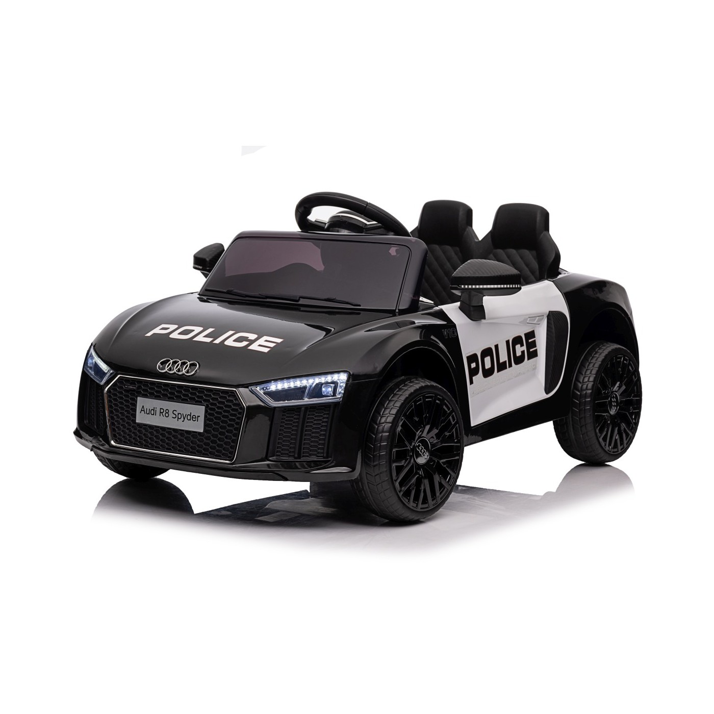 copy of Audi R8 na batériu pre deti Žltý + Ovládač + EVA + Pomalý štart + MP3 LED