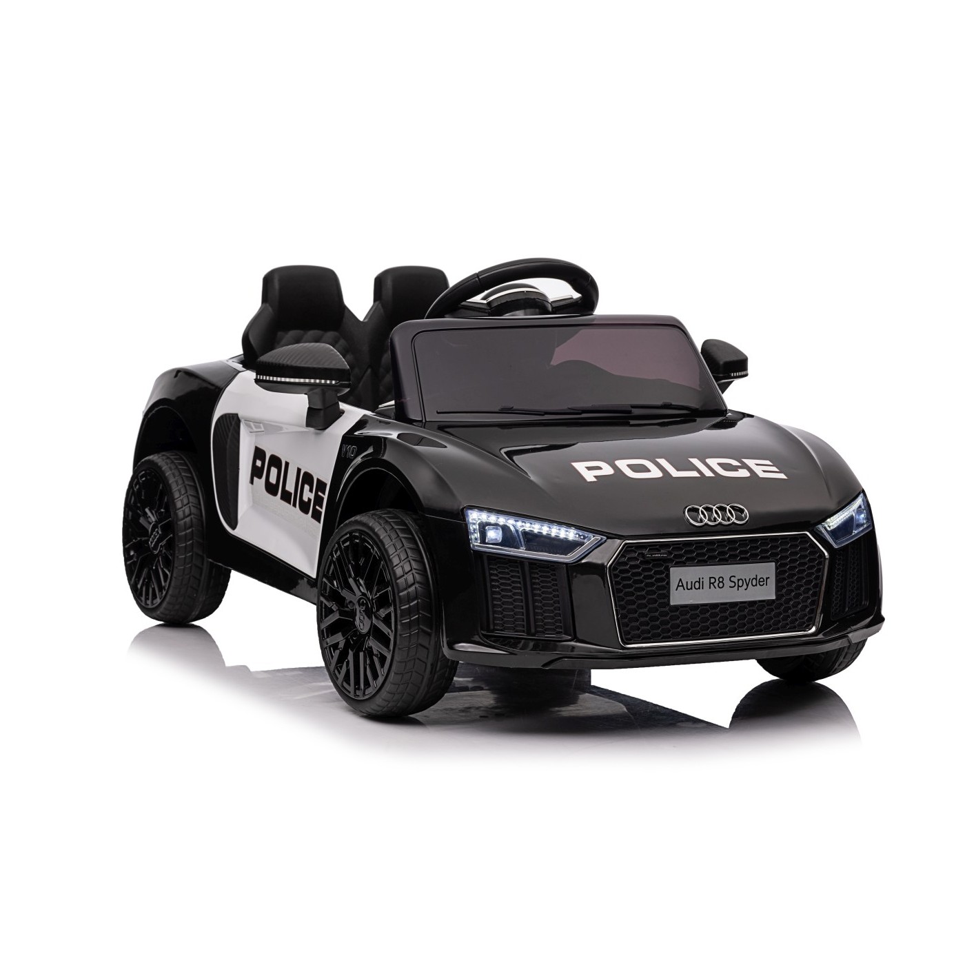 copy of Audi R8 na batériu pre deti Žltý + Ovládač + EVA + Pomalý štart + MP3 LED