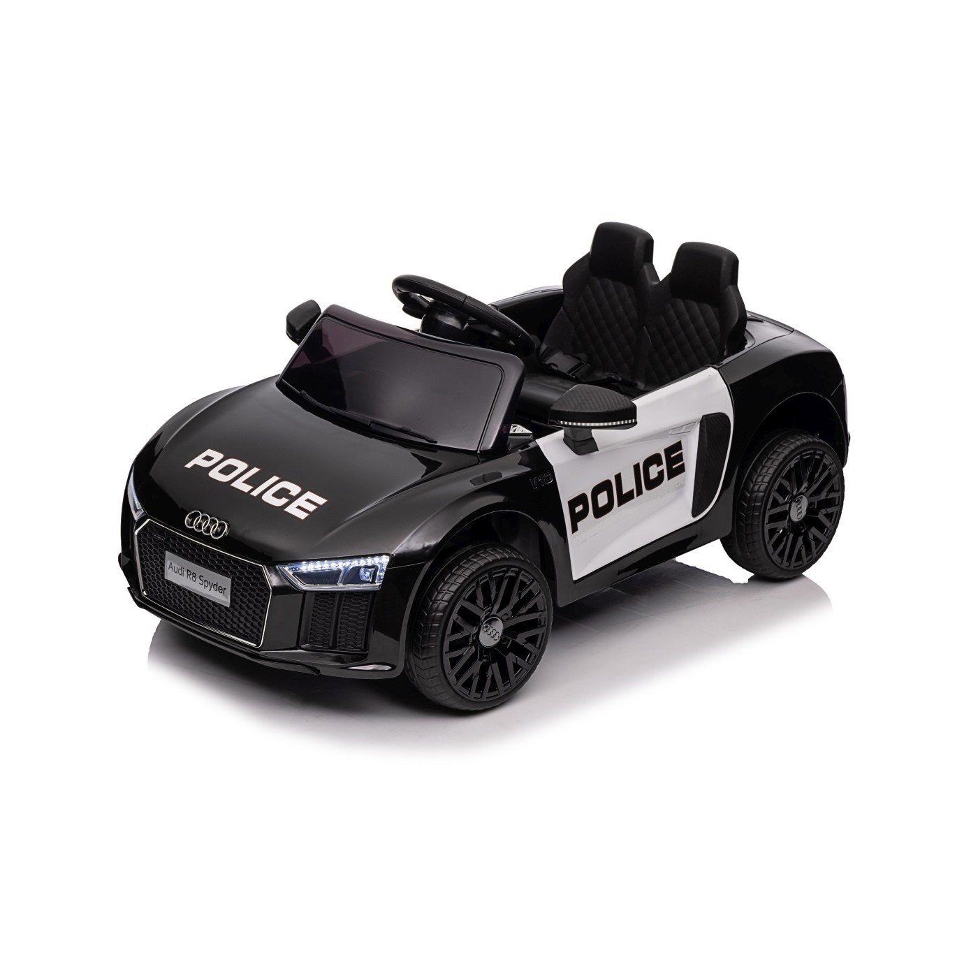 copy of Audi R8 na batériu pre deti Žltý + Ovládač + EVA + Pomalý štart + MP3 LED