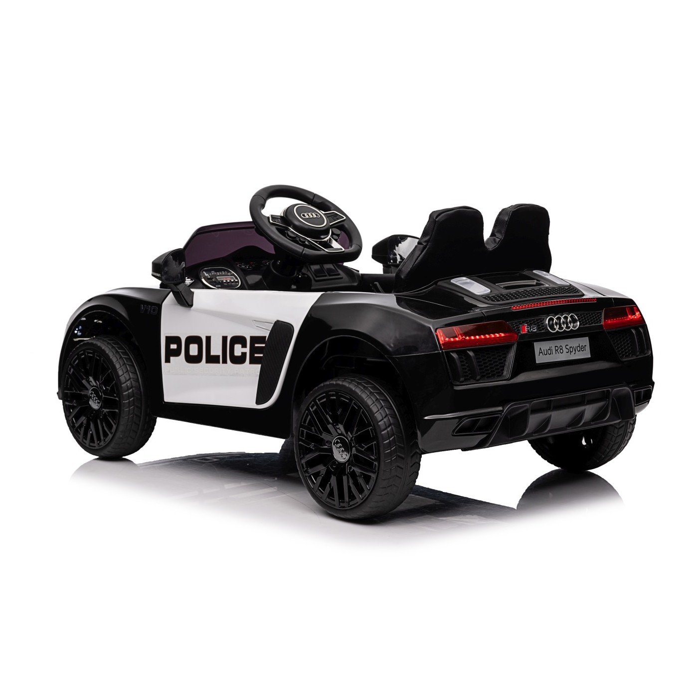 copy of Audi R8 na batériu pre deti Žltý + Ovládač + EVA + Pomalý štart + MP3 LED