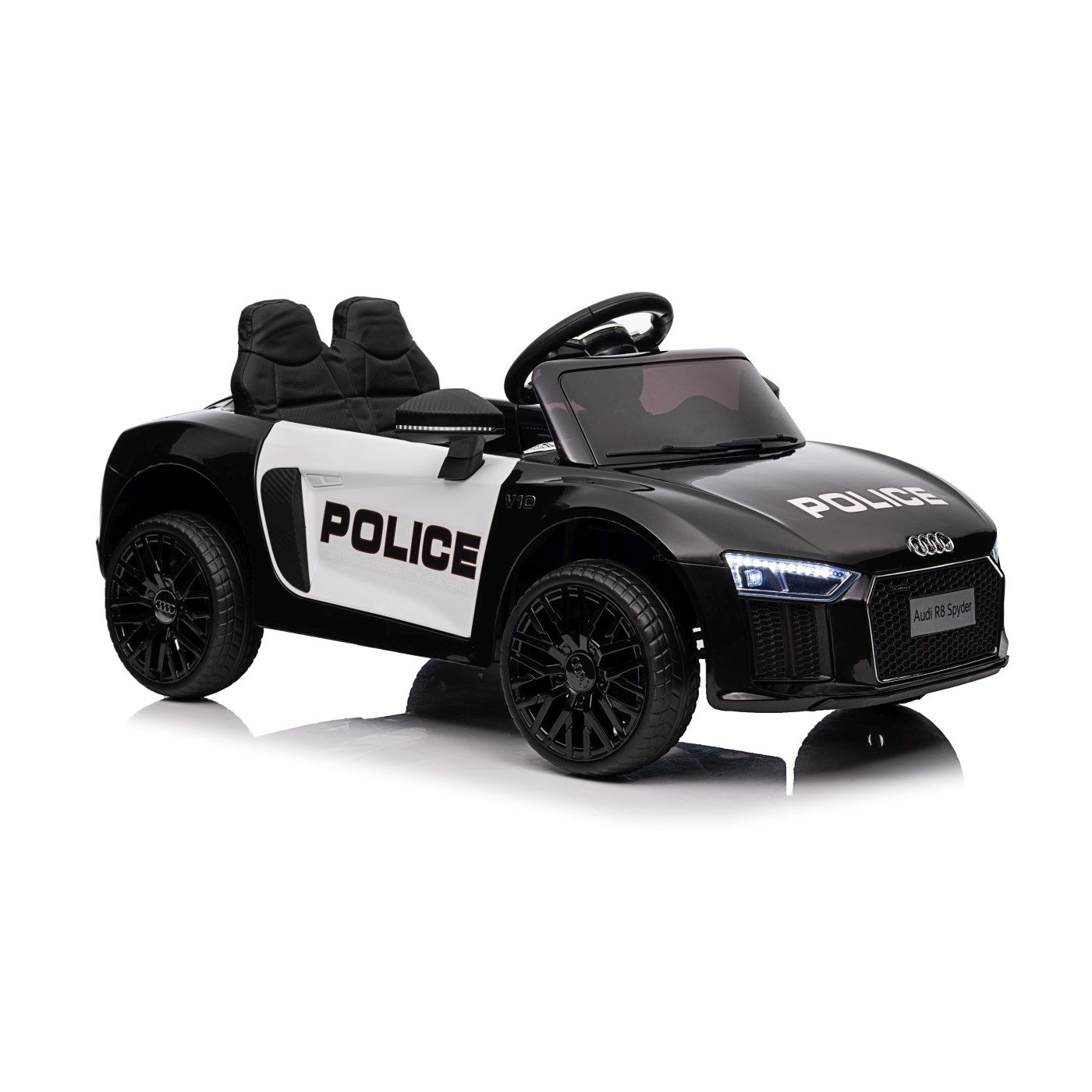 copy of Audi R8 na batériu pre deti Žltý + Ovládač + EVA + Pomalý štart + MP3 LED