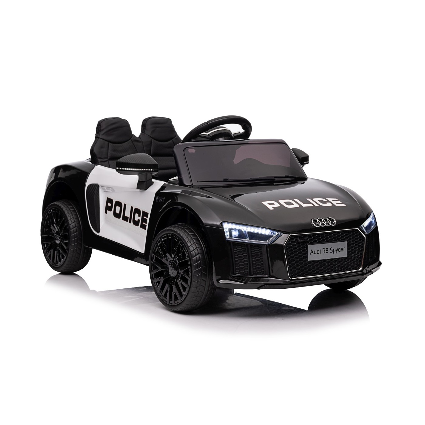 copy of Audi R8 na batériu pre deti Žltý + Ovládač + EVA + Pomalý štart + MP3 LED