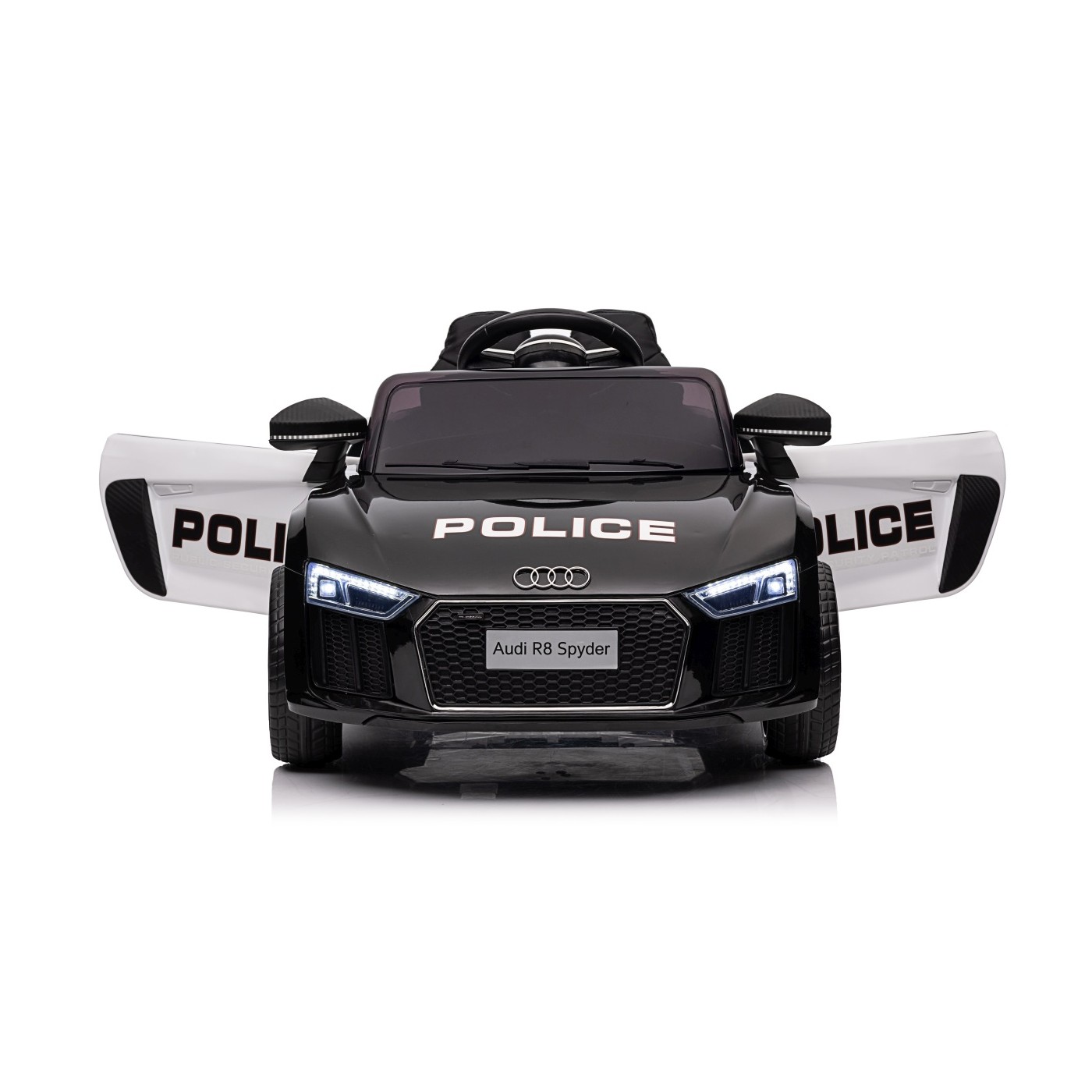 copy of Audi R8 na batériu pre deti Žltý + Ovládač + EVA + Pomalý štart + MP3 LED