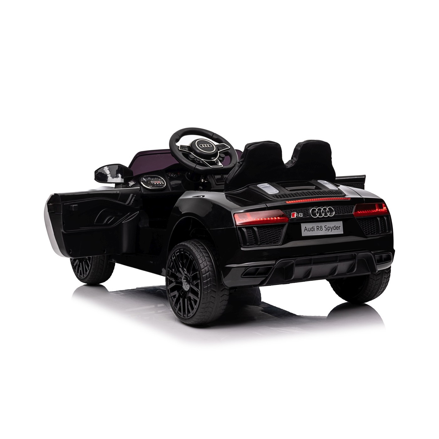 copy of Audi R8 na batériu pre deti Žltý + Ovládač + EVA + Pomalý štart + MP3 LED