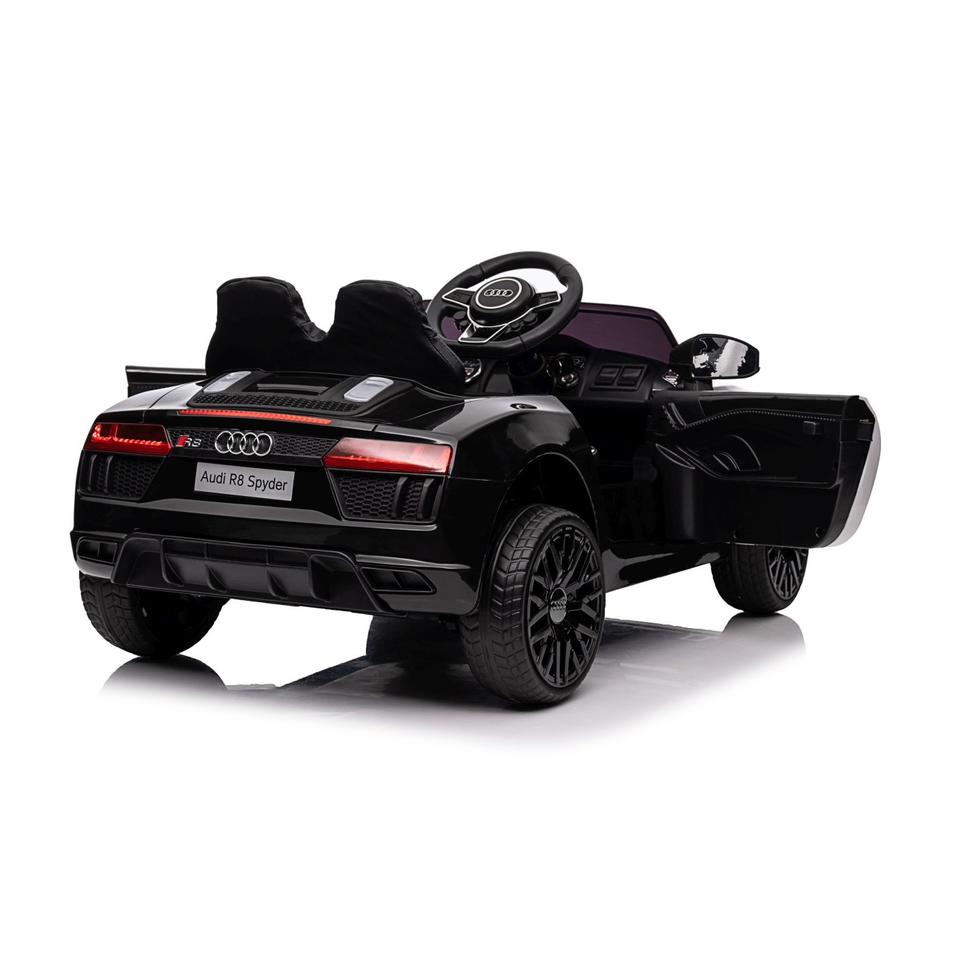 copy of Audi R8 na batériu pre deti Žltý + Ovládač + EVA + Pomalý štart + MP3 LED