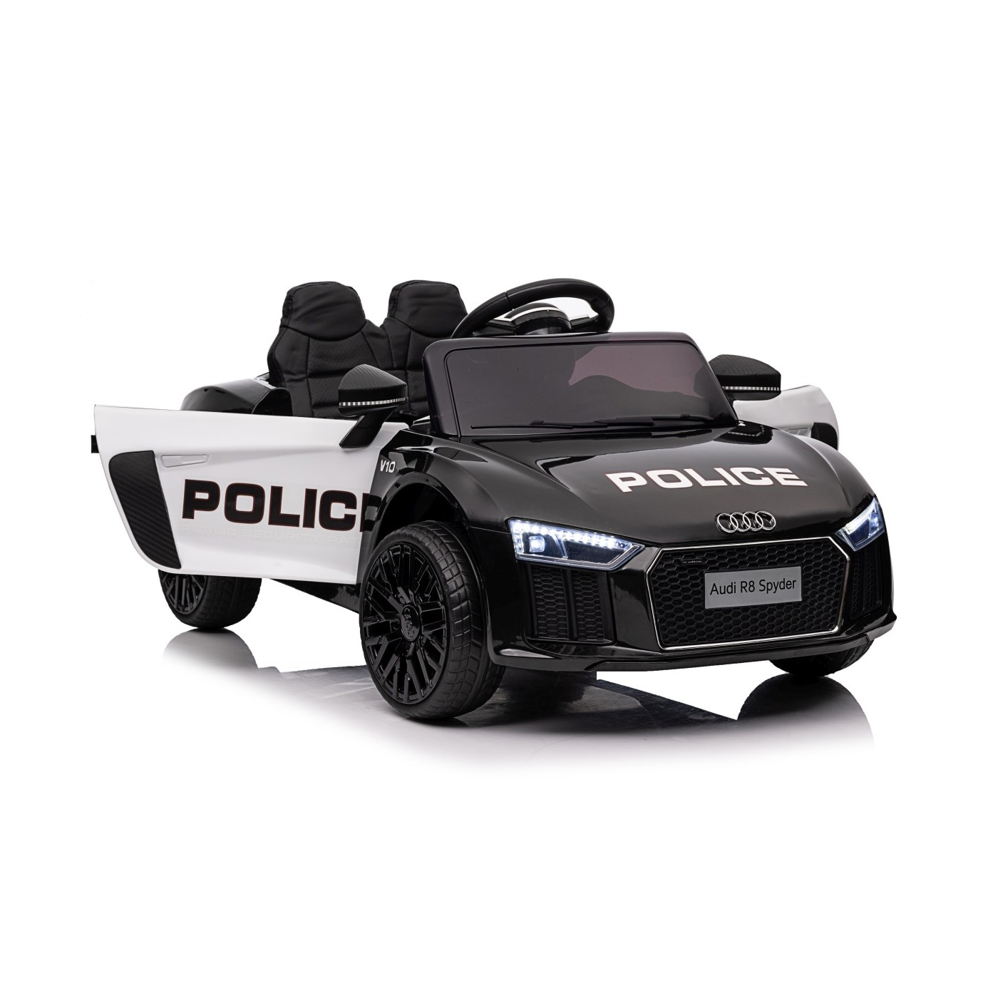 copy of Audi R8 na batériu pre deti Žltý + Ovládač + EVA + Pomalý štart + MP3 LED