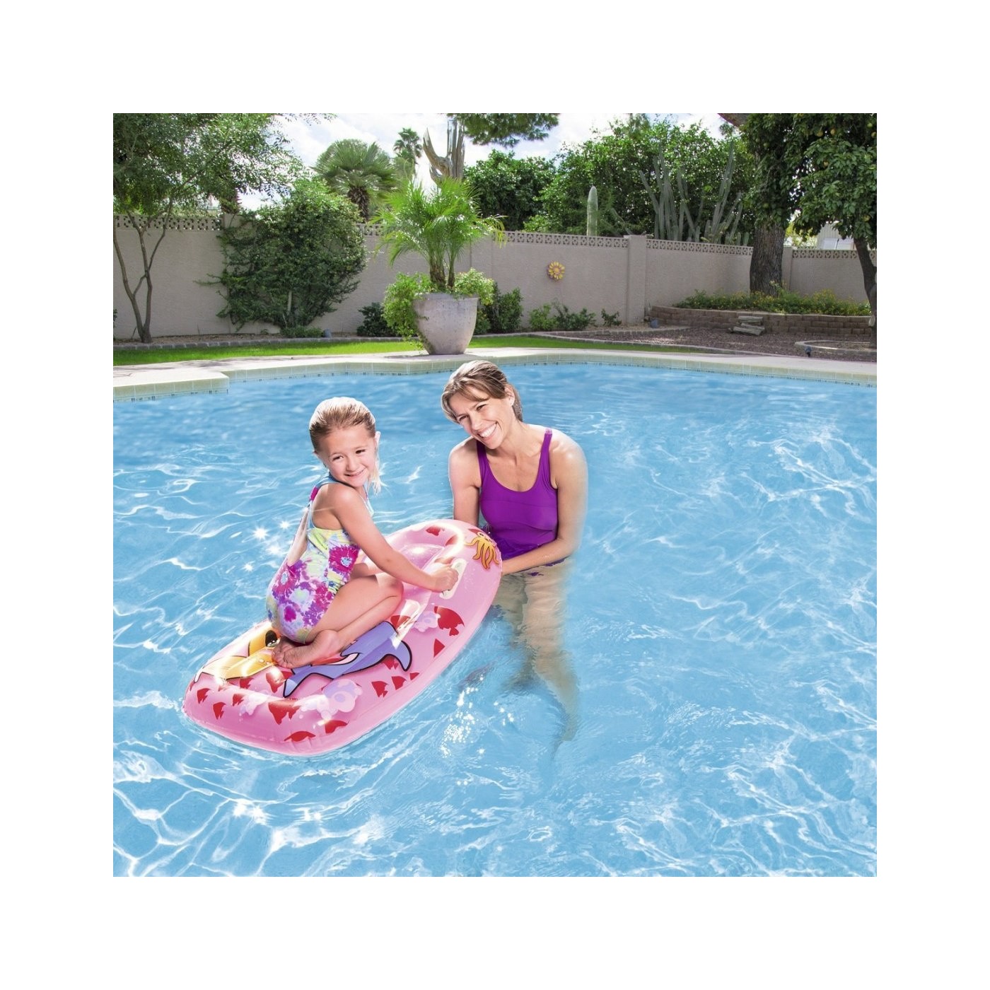 Doska S Okienkom BESTWAY Ružová