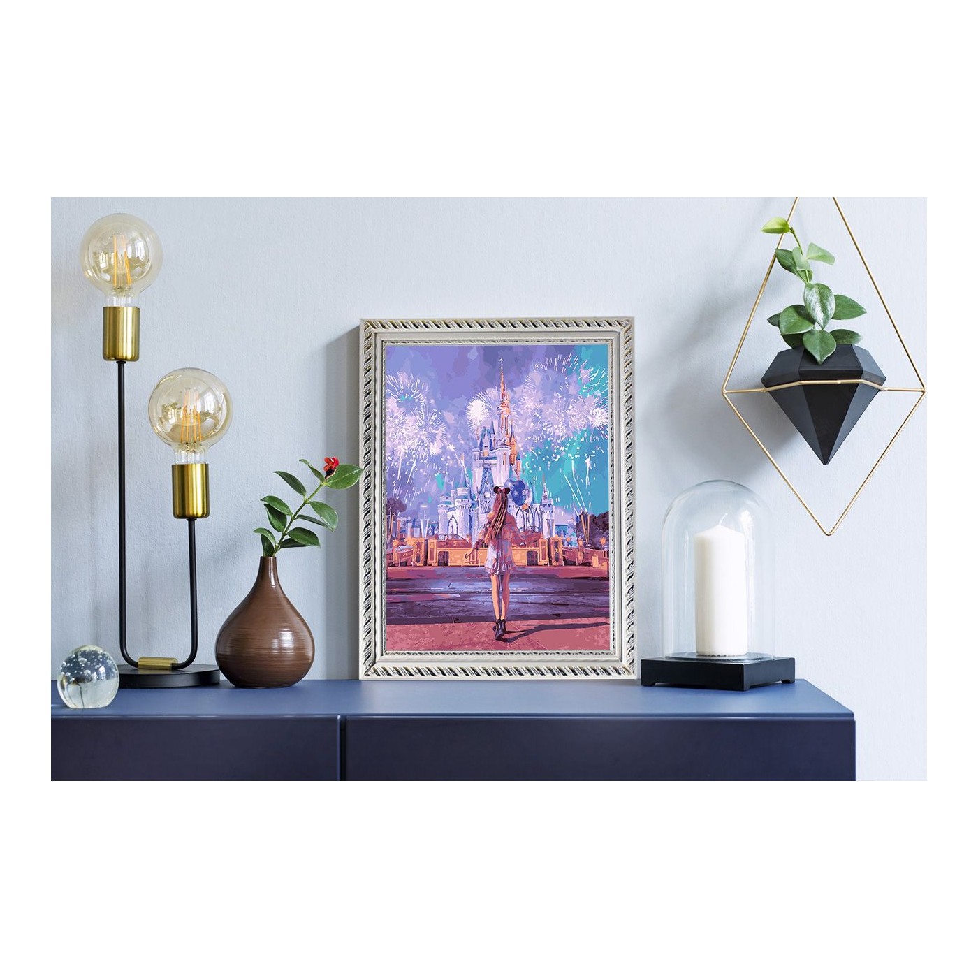 copy of Maľovanie podľa čísiel Toskánska Terasa 40x50 Plátno + Farby + Štetce