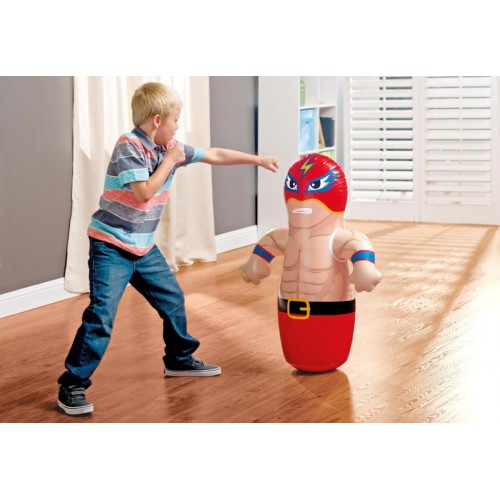 Nafukovacie trénigové neprevrátiteľné vrece na box Wstanka INTEX Wrestling