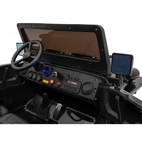 Vozidlo Retro Vojenské POWER Čierny