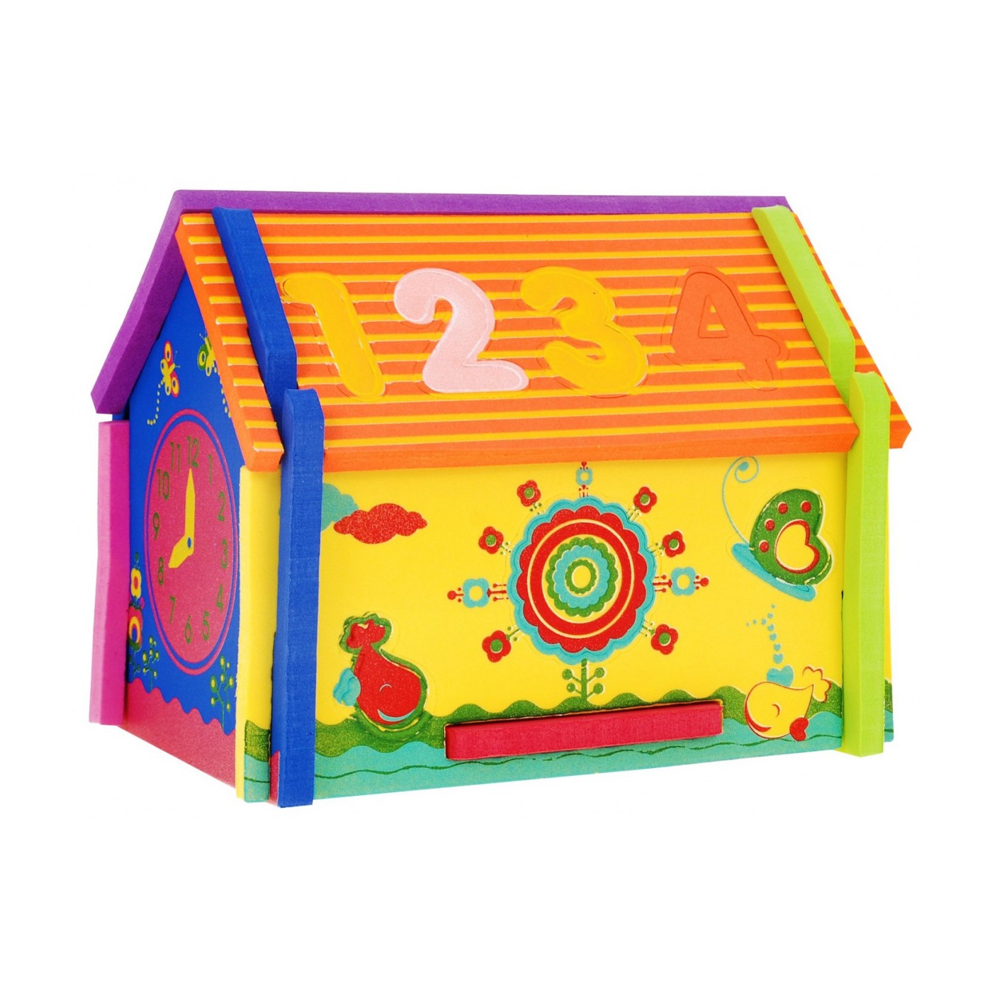 Domček 3D ABC Pena Sorter