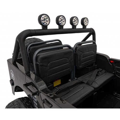 Vozidlo Retro Vojenské POWER Čierny