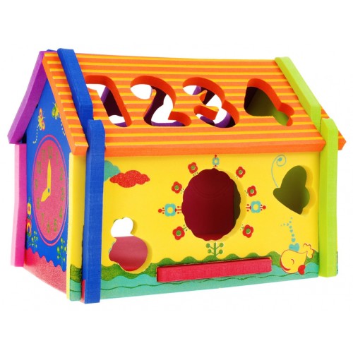Domček 3D ABC Pena Sorter