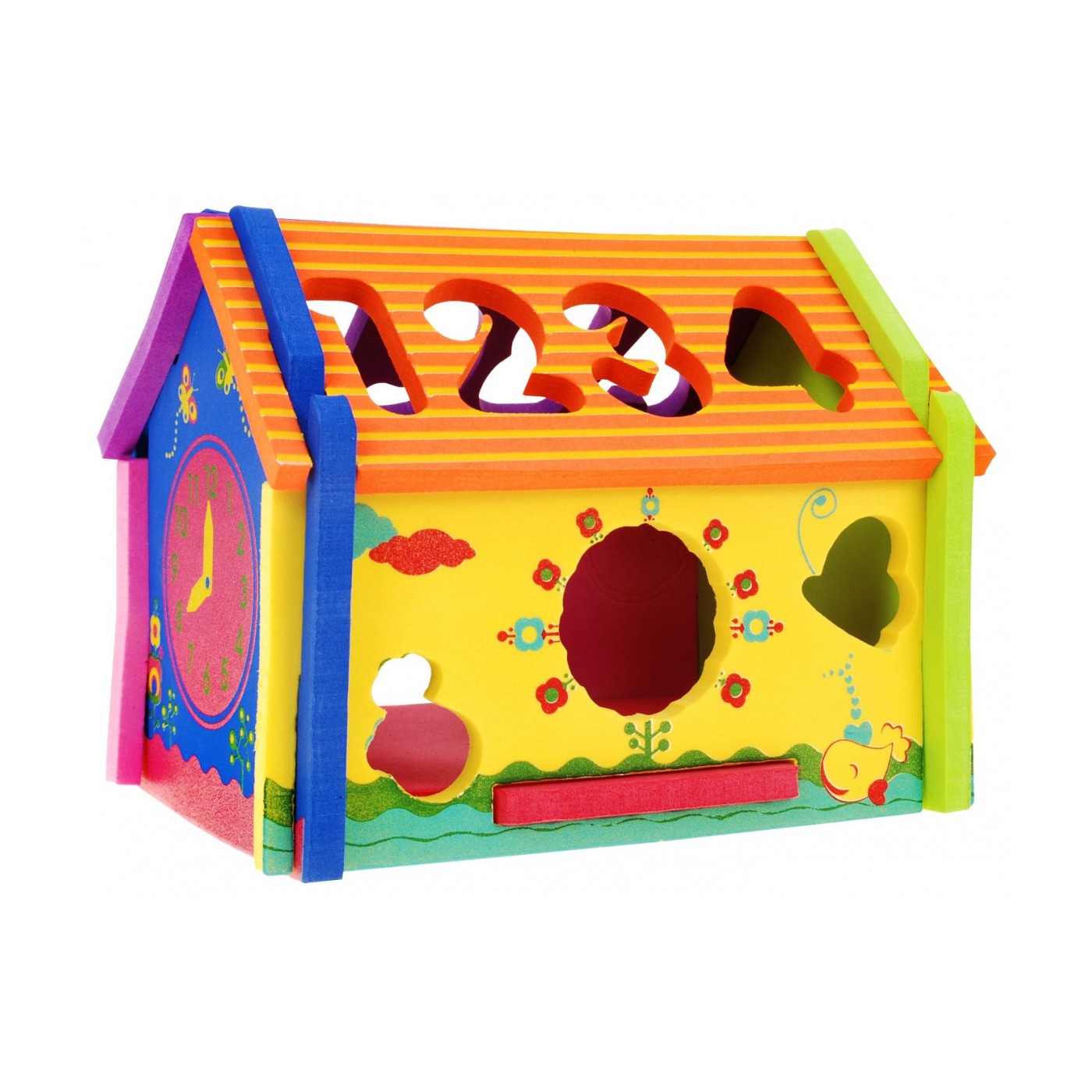 Domček 3D ABC Pena Sorter