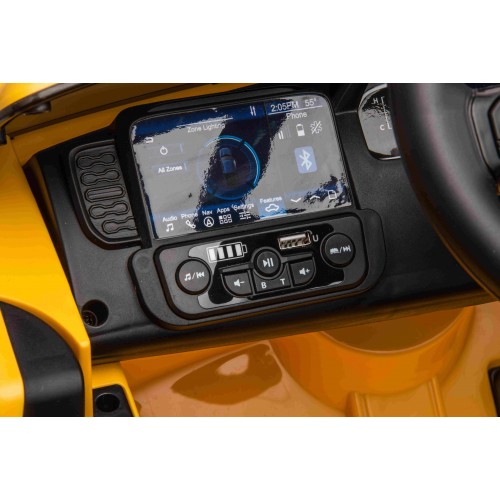 copy of Traktor Blazin BW na akumulator Żółty + Pilot + Wolny Start + Dźwięki Światła