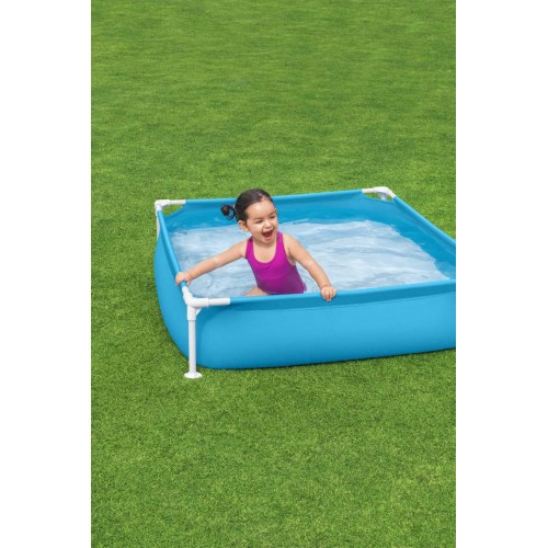 Záhradný Bazén rámový pre deti 2+ BESTWAY Štvorec 122x122x30,5cm