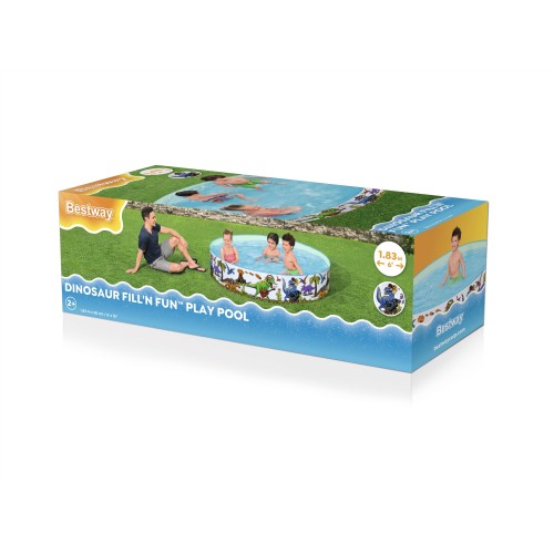 Bazén Fill N Fun Pool Dinosaury BESTWAY