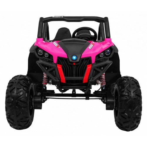 copy of Buggy SuperStar pre deti Ružový + Pohon 4x4 + Ovládač + Kufor + MP3 LED + Zámok dverí