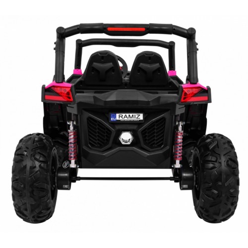 copy of Buggy SuperStar pre deti Ružový + Pohon 4x4 + Ovládač + Kufor + MP3 LED + Zámok dverí