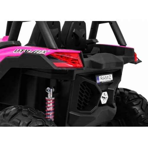 copy of Buggy SuperStar pre deti Ružový + Pohon 4x4 + Ovládač + Kufor + MP3 LED + Zámok dverí