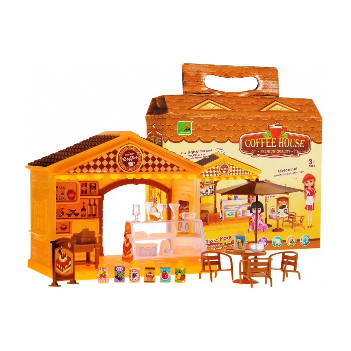 Domček-Kaviareň Príslušenstvo