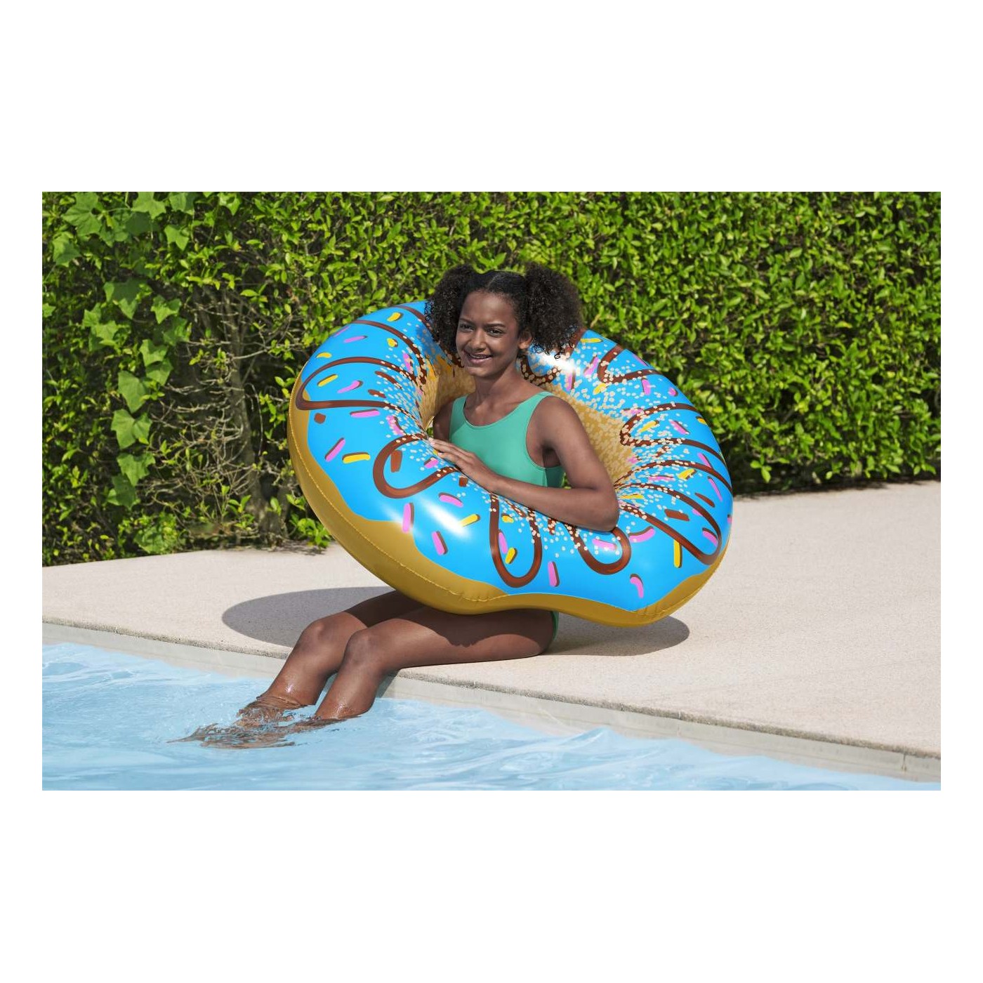 Plávací kruh BESTWAY Donut Ružový