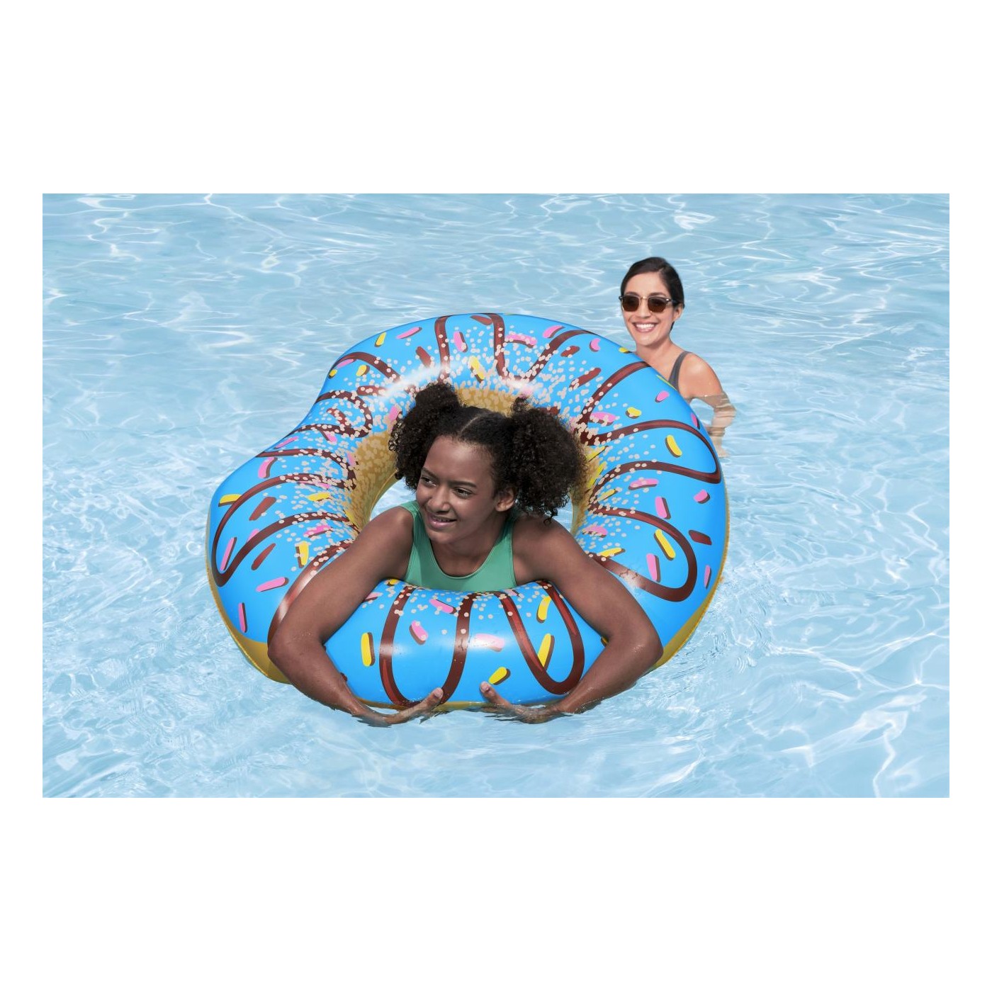 Plávací kruh BESTWAY Donut Ružový