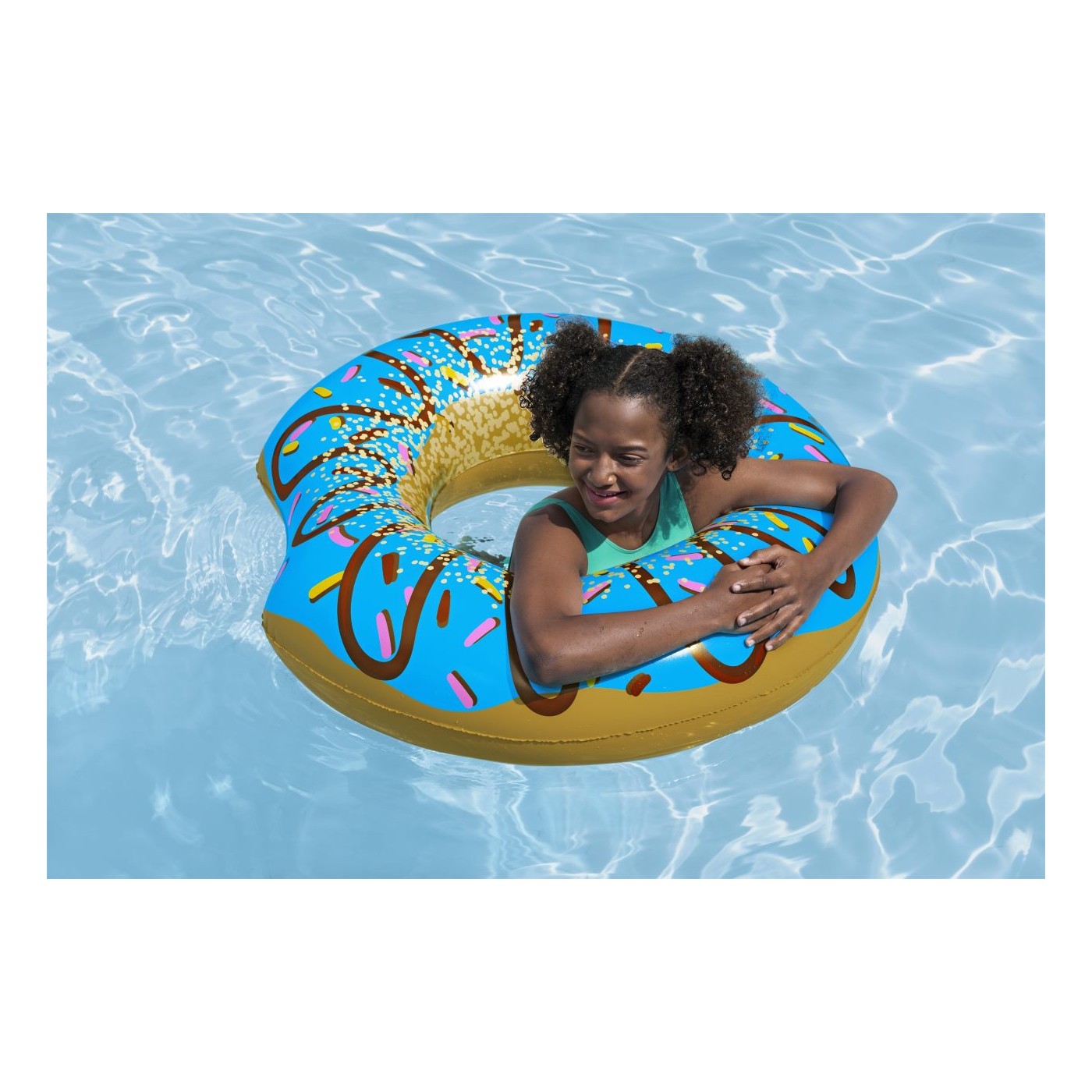 Plávací kruh BESTWAY Donut Ružový