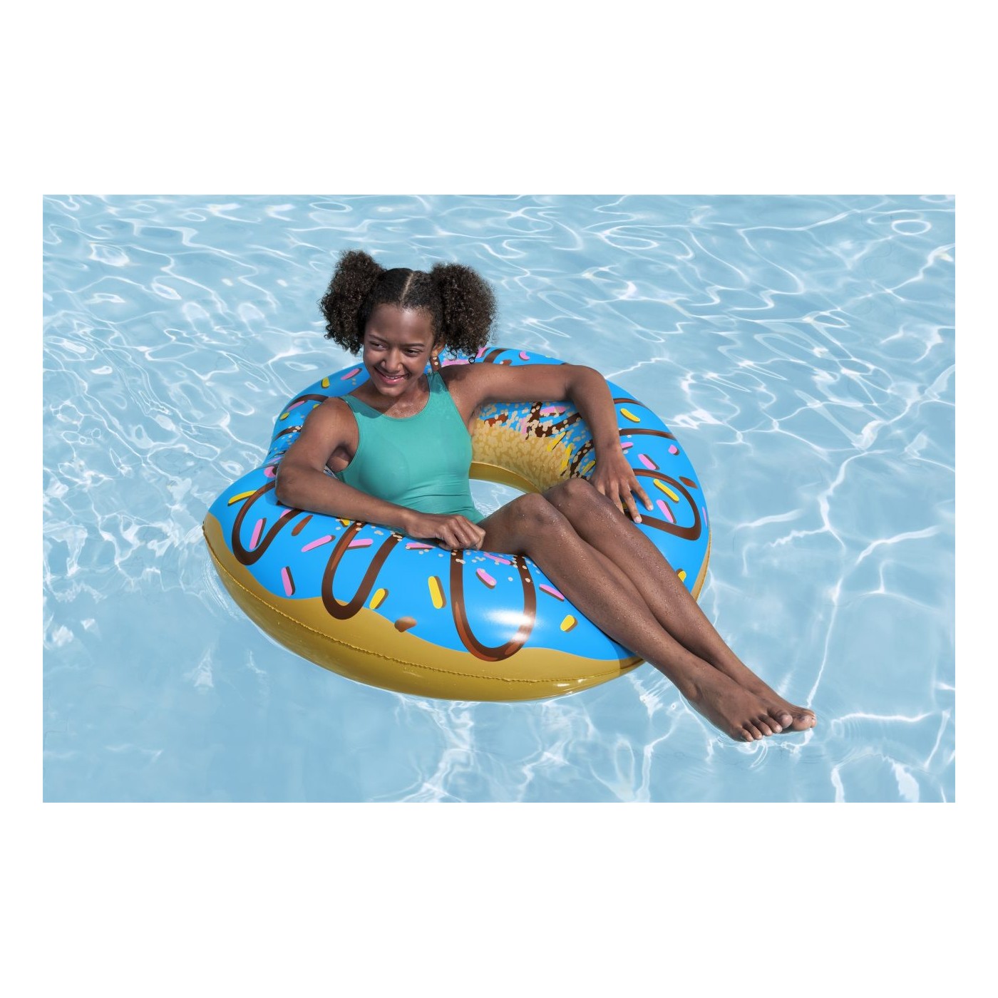 Plávací kruh BESTWAY Donut Ružový