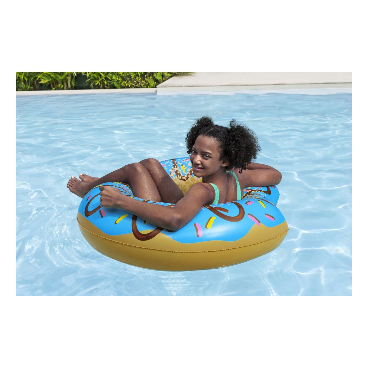 Plávací kruh BESTWAY Donut Ružový