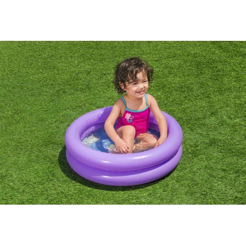 Nafukovací Bazén pre deti Brodík Ružový 61x15cm BESTWAY + Opravná záplata