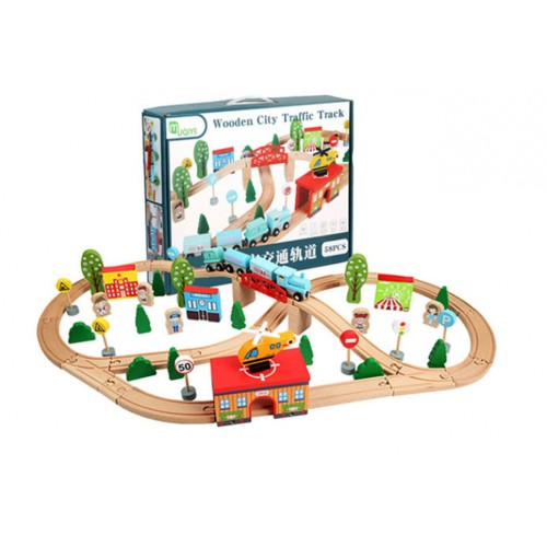 Drevená Vláčiková sada