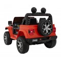 copy of Jeep Wrangler Rubicon na akumulator dla dzieci Zielony + Pilot + Radio MP3 LED + Koła EVA