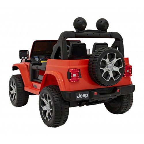 copy of Jeep Wrangler Rubicon na akumulator dla dzieci Zielony + Pilot + Radio MP3 LED + Koła EVA