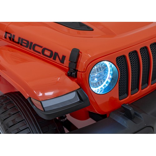 copy of Jeep Wrangler Rubicon na akumulator dla dzieci Zielony + Pilot + Radio MP3 LED + Koła EVA