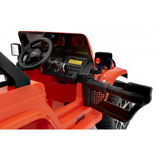 copy of Jeep Wrangler Rubicon na akumulator dla dzieci Zielony + Pilot + Radio MP3 LED + Koła EVA