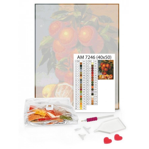 Sada diamantové mozaiky 20x30cm