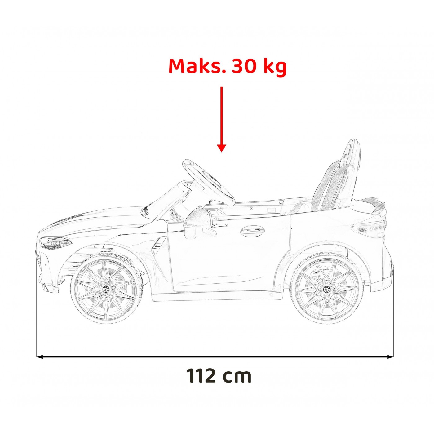 copy of Traktor Blazin BW na akumulator Żółty + Pilot + Wolny Start + Dźwięki Światła