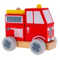 Drevené Autíčko Hasiči