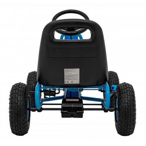 copy of Motokára Air na pedále pre deti 3+ Zelená + Nafukovacie pneumatiky + Regulovateľné sedadlo