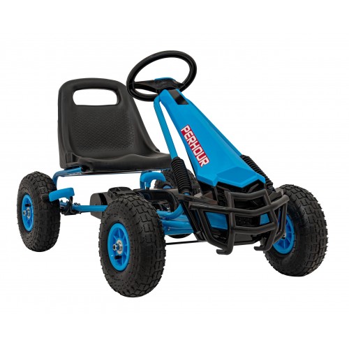 copy of Motokára Air na pedále pre deti 3+ Zelená + Nafukovacie pneumatiky + Regulovateľné sedadlo