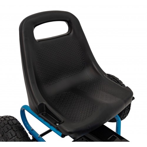 copy of Motokára Air na pedále pre deti 3+ Zelená + Nafukovacie pneumatiky + Regulovateľné sedadlo