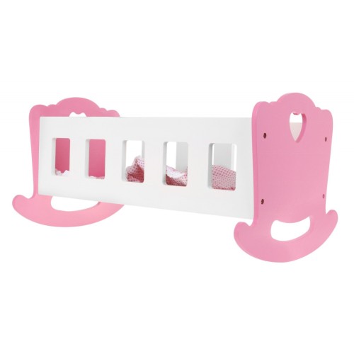 Drevená Postieľka-Hojdačka 2v1