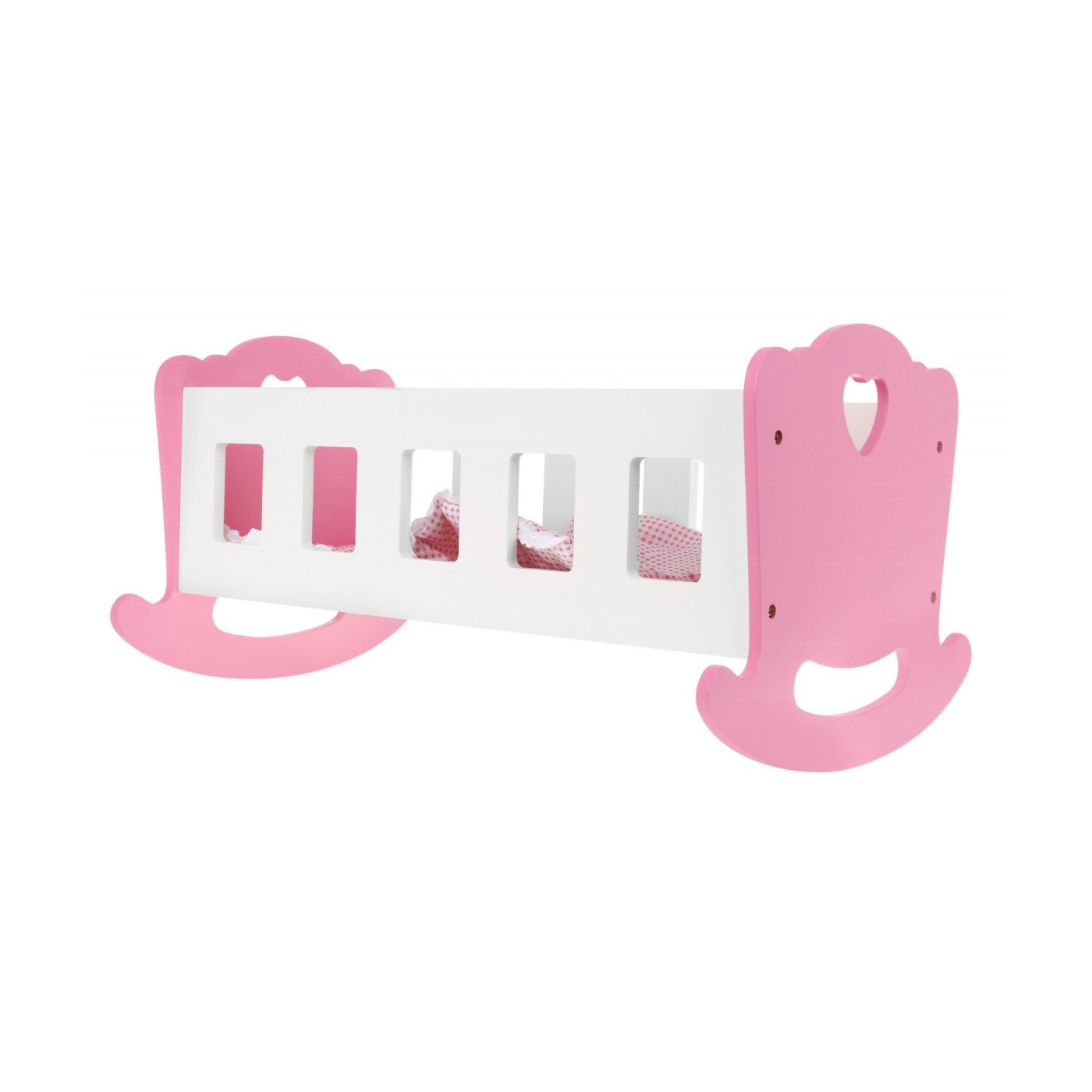 Drevená Postieľka-Hojdačka 2v1