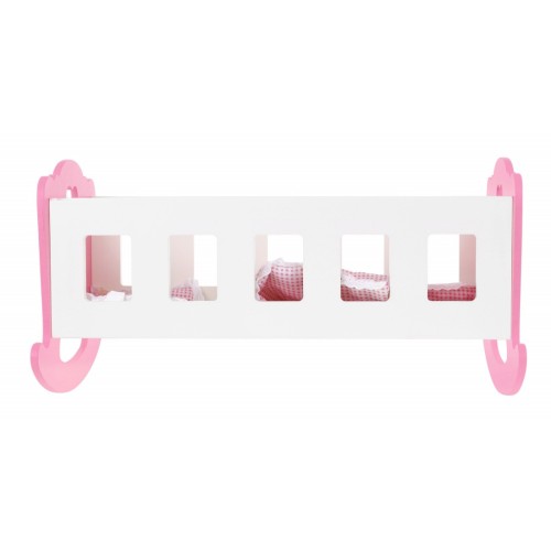 Drevená Postieľka-Hojdačka 2v1