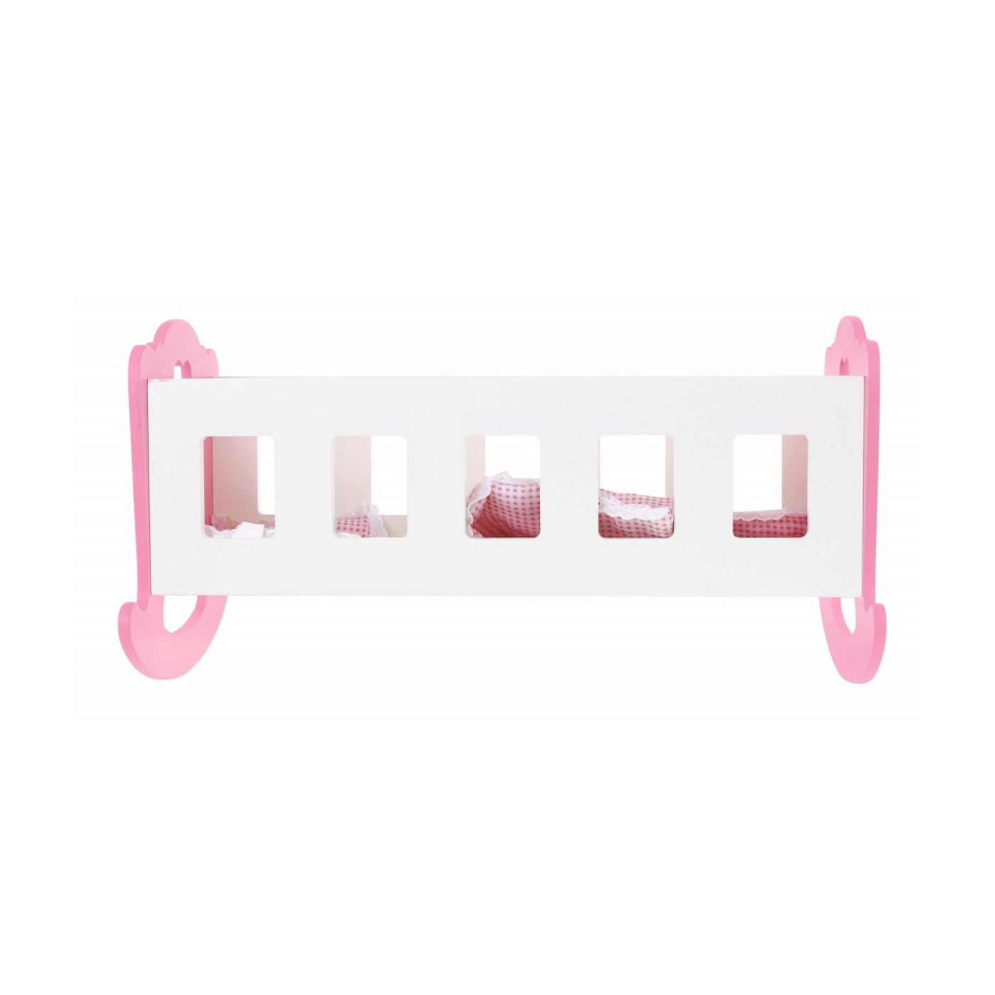 Drevená Postieľka-Hojdačka 2v1