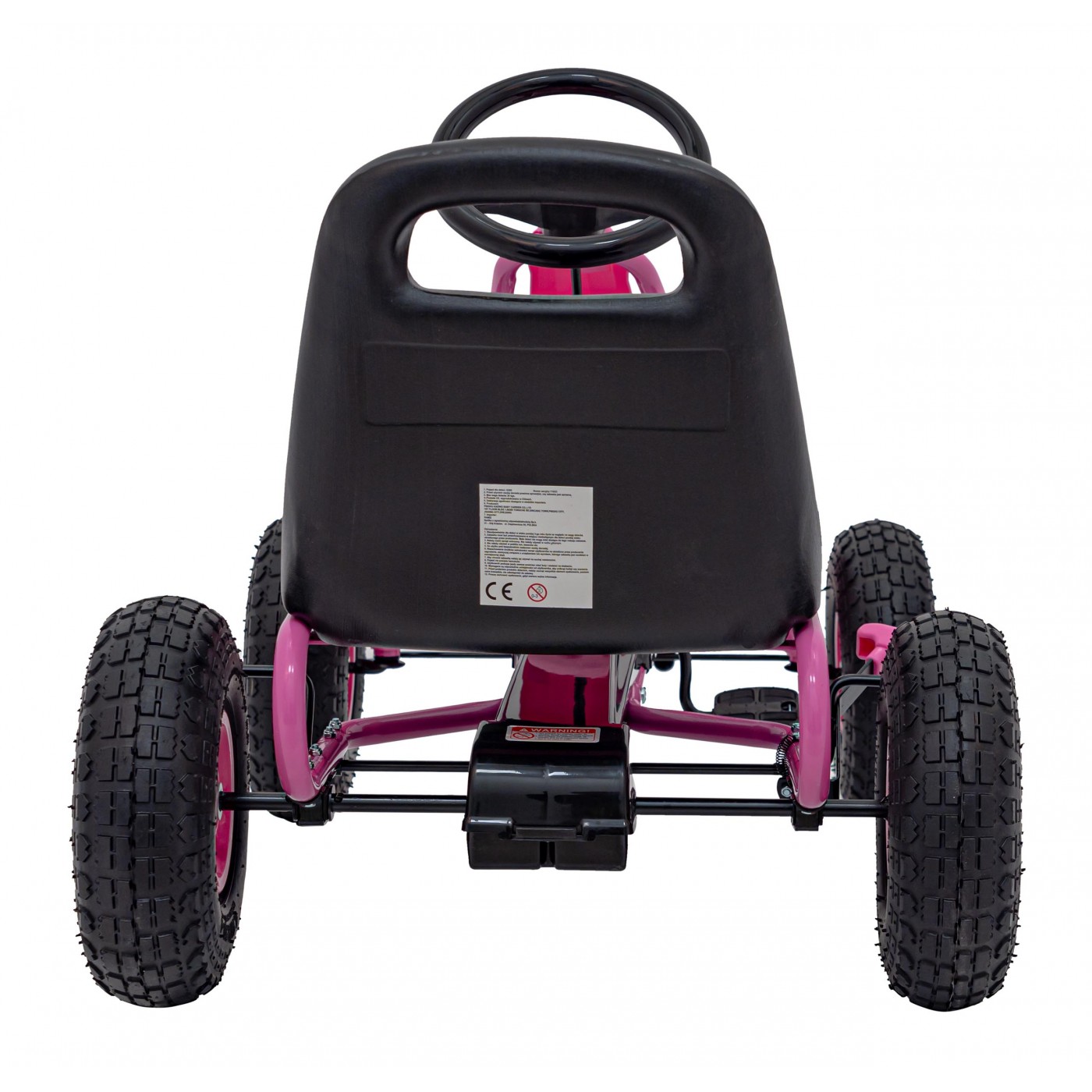 copy of Motokára Air na pedále pre deti 3+ Zelená + Nafukovacie pneumatiky + Regulovateľné sedadlo