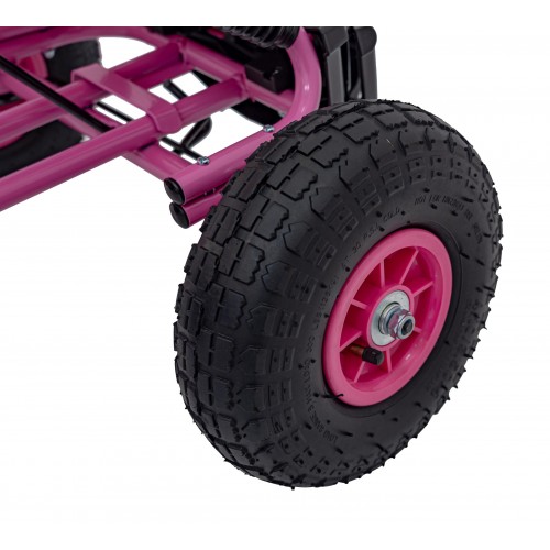 copy of Motokára Air na pedále pre deti 3+ Zelená + Nafukovacie pneumatiky + Regulovateľné sedadlo