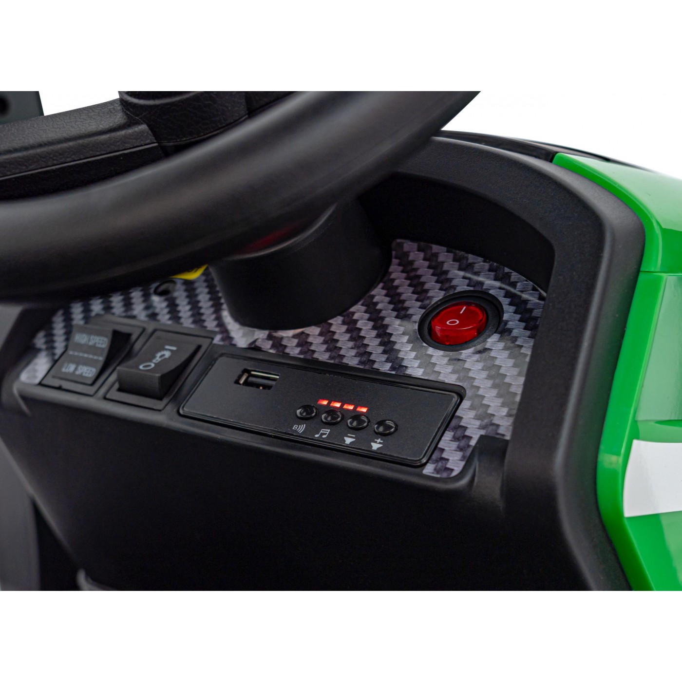 copy of Traktor Blazin BW na akumulator Żółty + Pilot + Wolny Start + Dźwięki Światła