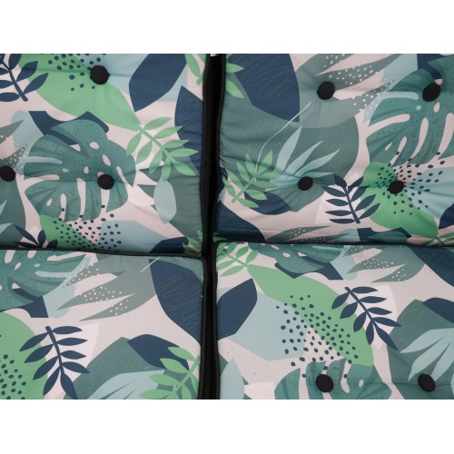 copy of Veľká Záhradná hojdačka 4-os. Zelené Motýle + Textil + Strecha + Nastaviteľné sedadlo + 4 Vankúše